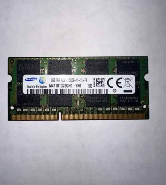 RAM DDR3 8GB 2Rx8 PC3L-12800S DDR3L 1600MHz 1.35V SODIMM 204-Pin Memory RAM