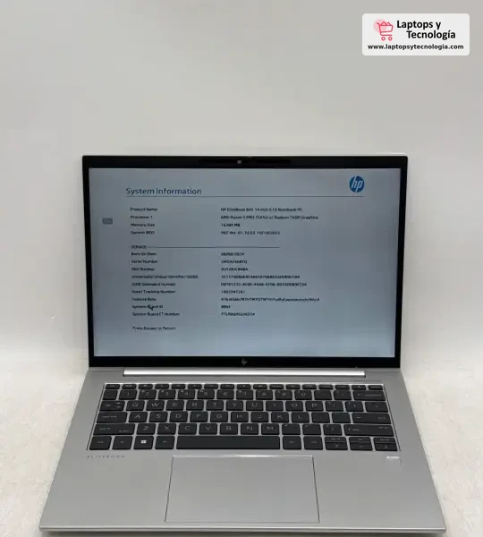 Laptop HP EliteBook 845 G10 14" AMD Ryzen 5 PRO 7545U 16GB RAM 512GB SSD Windows 11 Pro