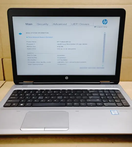 Laptop HP ProBook 650 G2 15.6" Intel i5-6200U 8GB 240SSD GB