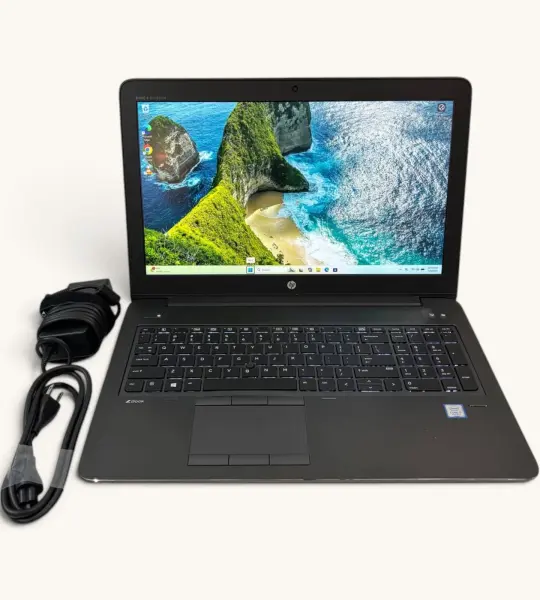 Laptop HP ZBook 15 G4 15.6" i7-7700HQ 2.80GHz 512GB M.2 SSD 16GB RAM DDR4 4GB NVIDIA Win 11 Pro