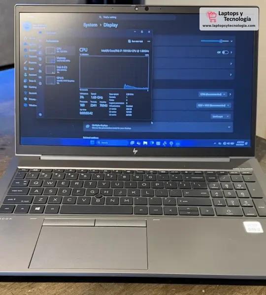 Laptop HP ZBook Firefly 15 G7 15.6" Core i7-10610U 16GB RAM 256GB SSD Windows 11 Pro