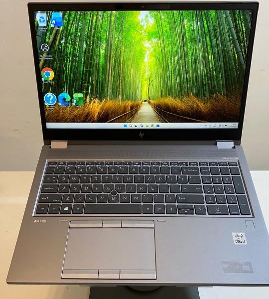 HP ZBook Fury 15 G7 Workstation 15.6" i7-10750H 32GB RAM 512GB SSD + 500GB HDD NVIDIA Quadro T2000 4GB Win 11 Pro