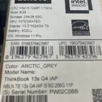 Lenovo ThinkBook 13s G4 IAP 13.3" i5-1240P 8GB RAM 256GB SSD Win 11