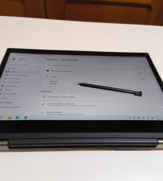 Laptop Táctil Lenovo ThinkPad Yoga 370 Laptop 13" Intel i5-7200U 2.5GHz 8GB RAM 256 GB SSD M.2